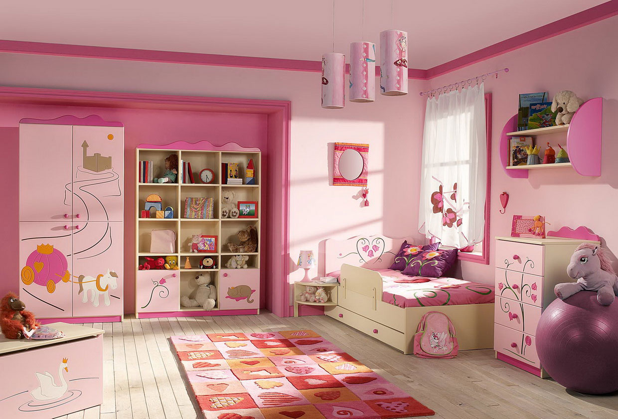 Beautiful Girls Bedroom Interior Design